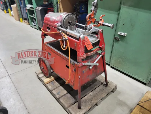 Ridgid Model 500A Pipe Threader, 1/8” – 2” Capacity