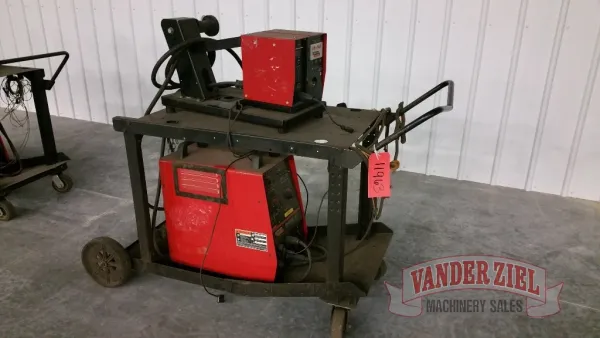Lincoln Invertec STT Welder with Lincoln LN-742 Feeder