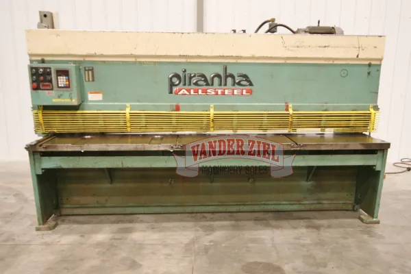 Piranha 10’ x ¼” Hydraulic Shear, Model M1/4-10