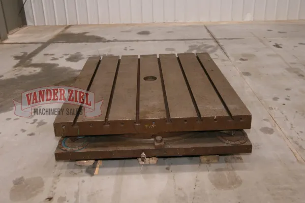 Giddings & Lewis 48″ x 48″ Airlift Rotary Table