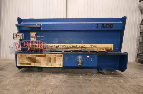 Haco 13’3” x 5/8” Hydraulic Shear, Model HSL 4016