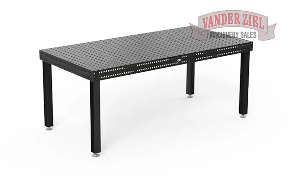 Siegmund 47" x 94" (1200x2400x100mm) Welding Table with Plasma Nitration, 1/2" Series (System 16), Model 4-160030.X7 - NEW