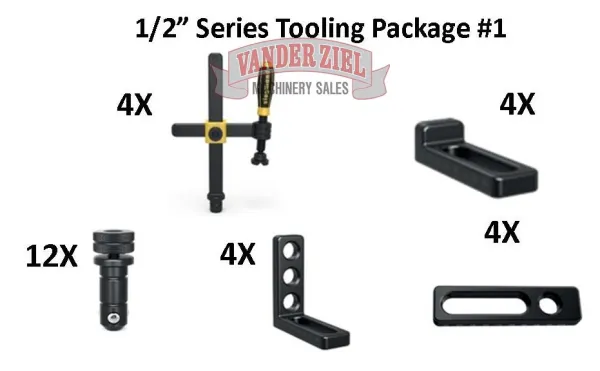 Siegmund 1/2" Series (System 16) Tooling Package #1, Model 4-163100.1 - NEW