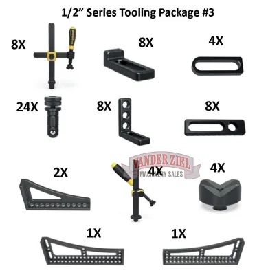 Siegmund 1/2" Series (System 16) Tooling Package #3, Model 4-163300.1 - NEW
