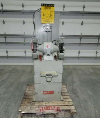 Setco 8" Double End Pedestal Grinder, Model SPL