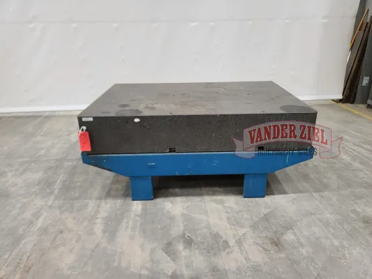 Herman 4' x 8' x 12" Black Granite Surface Plate