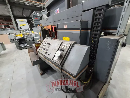 HE&M 25” x 30” Dual Post Column Horizontal Saw, Model F160LM-60