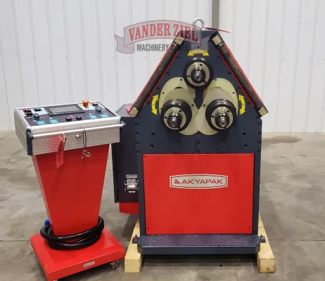 Akyapak 2" x 2" x 1/4" Angle Bending Roll, Model APK 61 - NEW