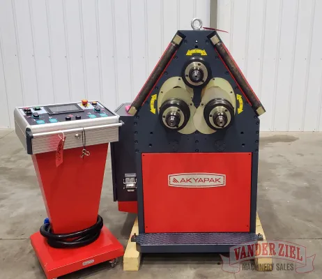 Akyapak 2" x 2" x 1/4" Angle Bending Roll, Model APK 61 - NEW