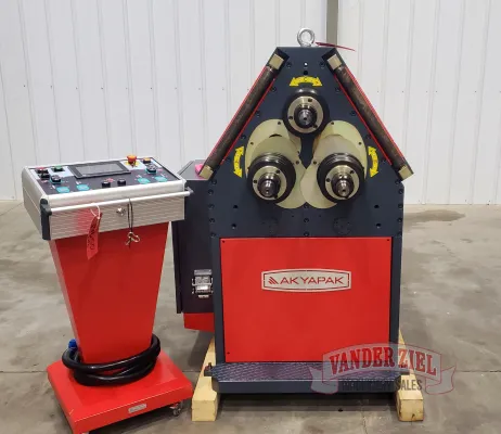 Akyapak 2" x 2" x 1/4" Angle Bending Roll, Model APK 61 - NEW