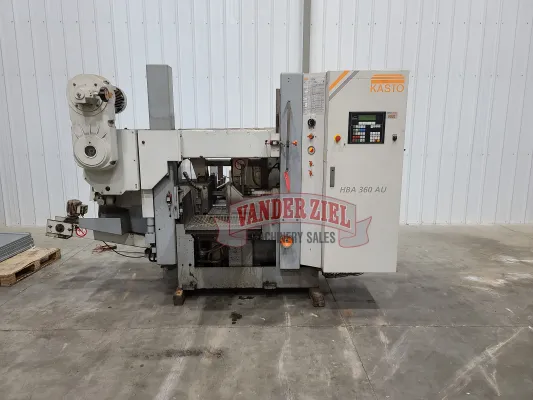 Kasto 14” x 14” Fully Automatic Horizontal Saw, Model HBA 360 AU