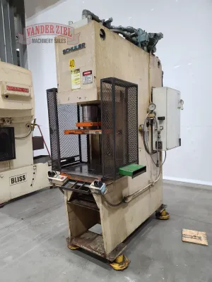 Schuler 30 Ton Hydraulic C-Frame Press