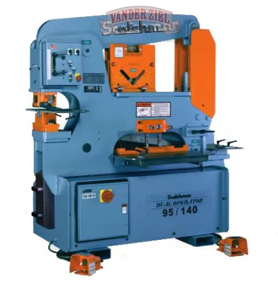 Scotchman 95 Ton Dual Operator Ironworker, Model DO 95/140-24M, 480 Volt / 3 Phase - NEW