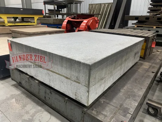 Granite 95 1/4" x 71 1/2" x 20" Thick Surface Plate