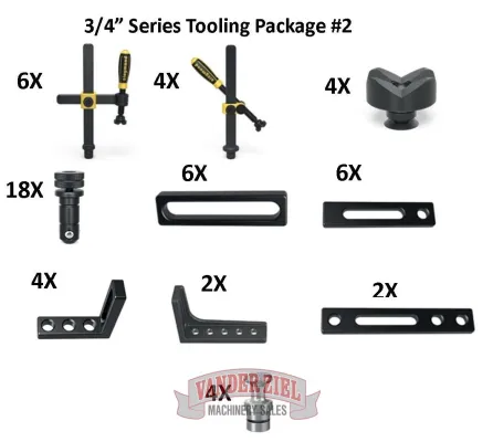 Siegmund 3/4″ Series (System 22) Tooling Package #2, Model 4-223200.2 – NEW