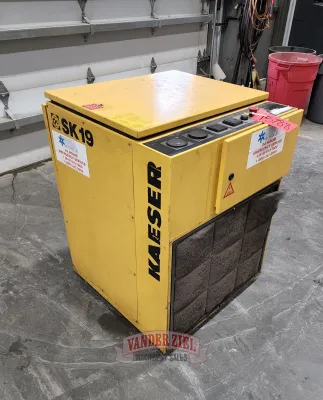 Kaeser Rotary Screw Air Compressor, Model SK-19