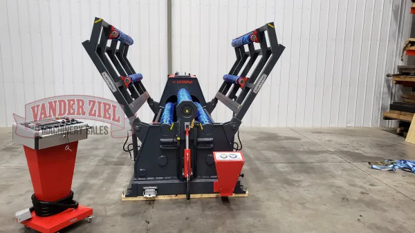 Akyapak 6' x 3/8" Four Roll Hydraulic Plate Roll, Model AHS 20/08 - NEW