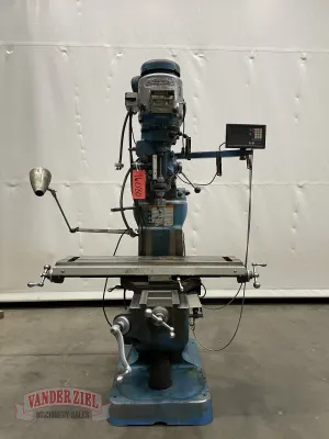 Bridgeport Series I Vertical Knee Mill, 9” x 42” Table, 2 HP