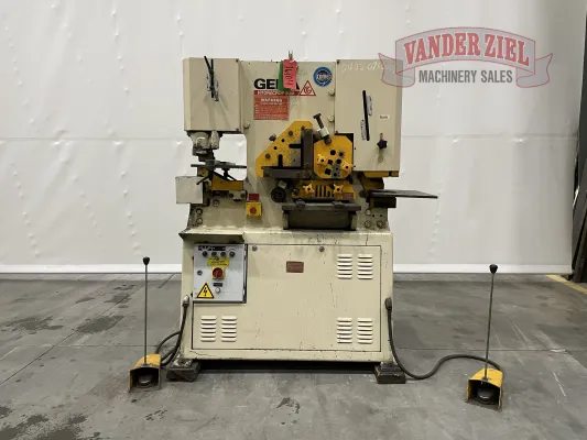 Geka Hydracrop 50 Ton Ironworker, Model HYD-50A