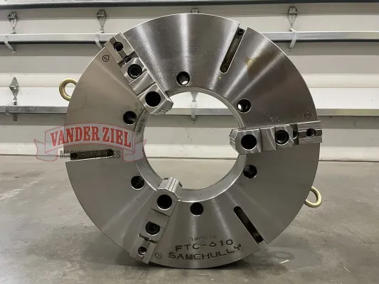 Samchully 24" Three Jaw Scroll Chuck, 10.8" Bore - NEW