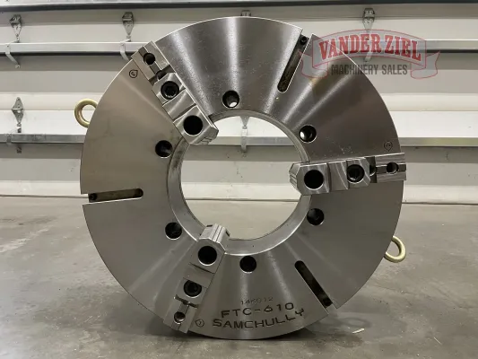 Samchully 24" Three Jaw Scroll Chuck, 10.8" Bore - NEW