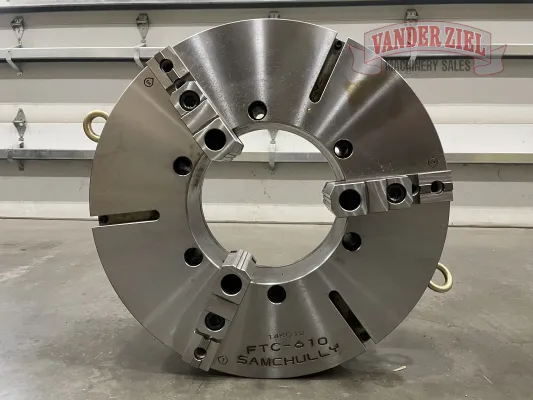 Samchully 24" Three Jaw Scroll Chuck, 10.8" Bore - NEW