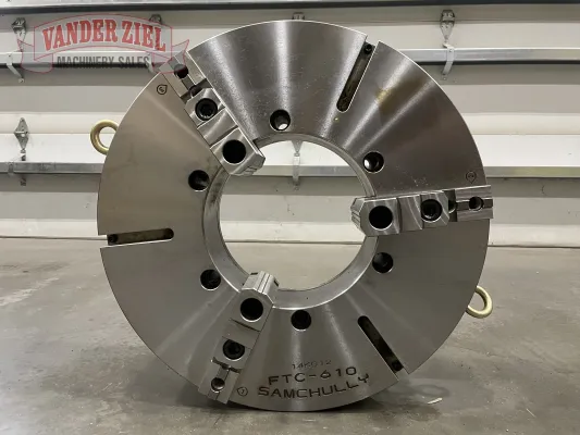 Samchully 24" Three Jaw Scroll Chuck, 10.8" Bore - NEW