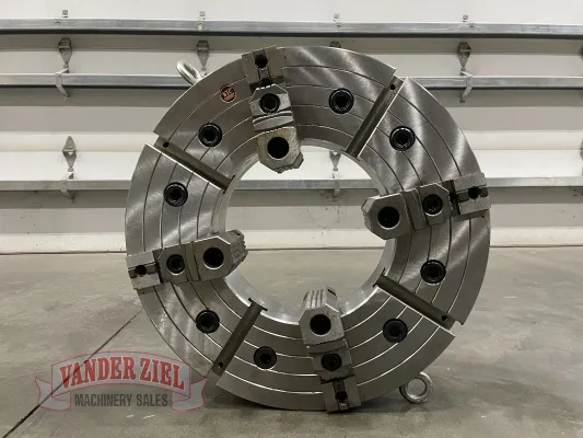 BTC 25" Four Jaw Manual Chuck, 12.5" Bore - NEW