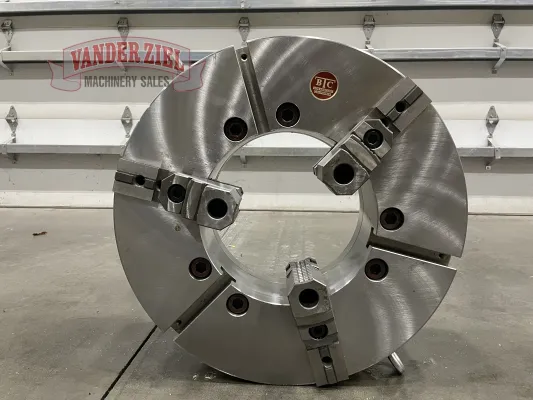 BTC 25” Three Jaw Scroll Chuck, 12.5" Bore – NEW