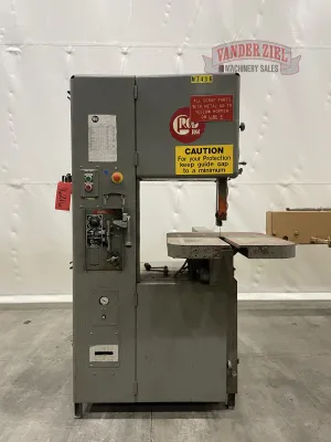 Grob 18" Vertical Bandsaw, Model 4V-18