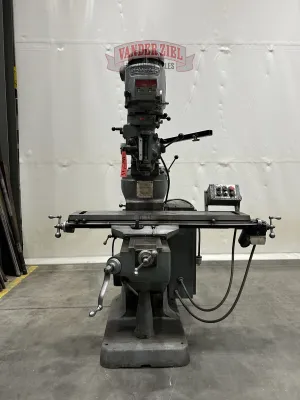 Bridgeport Series I Vertical Knee Mill, 9” x 48” Table, 2 HP