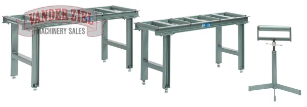 Ellis Stock Stand for Model 3000's and 4000's – 5’ Long, 4-Rollers (20″ W), PN 6227