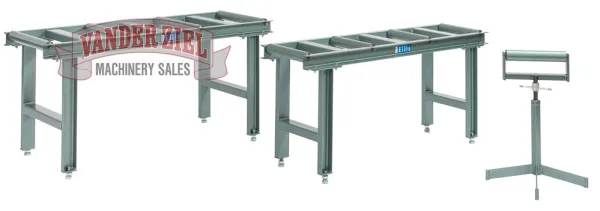 Ellis Stock Stand for Model 3000's and 4000's – 5’ Long, 4-Rollers (20″ W), PN 6227