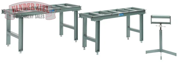 Ellis Stock Stand for Model 1800's and 2000's – 5’ Long, 4-Rollers, PN 6228