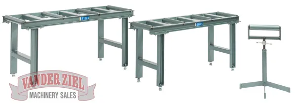 Ellis Stock Stand for Model 1800's and 2000's – 5’ Long, 4-Rollers, PN 6228