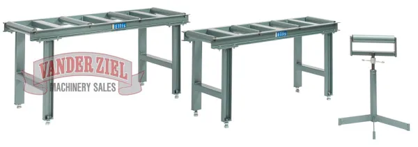 Ellis Stock Stand for Model 1800's and 2000's – 5’ Long, 4-Rollers, PN 6228