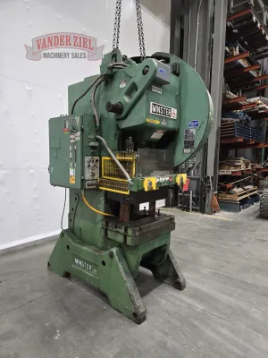 Minster 60 Ton C-Frame OBI Press, 32" x 21" Bed