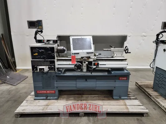 Clausing Metosa 13” x 40” Geared Head Lathe, Model C1340S