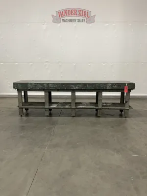 The Challenge Manufacturing Co. Layout Table 24"x120"x17" deep