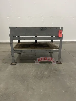 3' x 4' x 8" thick metal table