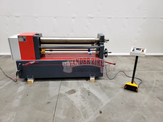 Akyapak ASM140-12/5.0 (4' x 1/4") 3 Roll Plate Bending Roll - NEW