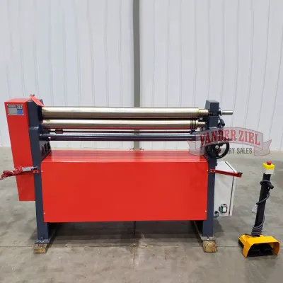 Akyapak 4'x11 GA 3 Roll Initial Pinch Plate Roll, Model AS90-12/2.5 - NEW