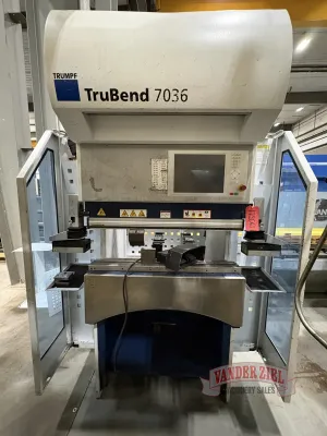 Trumpf TruBend 40” x 40.5 Tons Press Brake, Model 7036