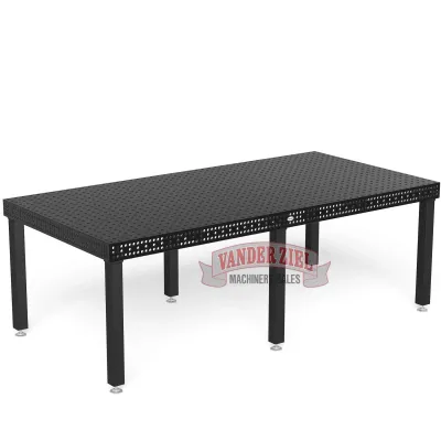 Siegmund 2,400x1,200mm 8.7 Series System 16 Welding Table, Model 4-160030.X7D - NEW