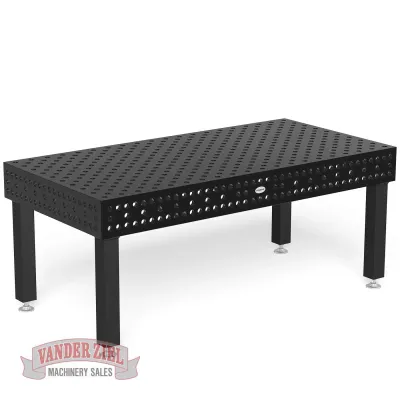 Siegmund 2,000x1,000mm 8.7 Series System 28 Welding Table, Model 4-280020.XD7D - NEW