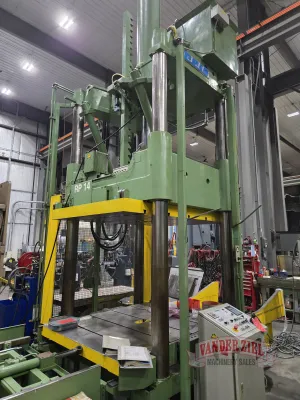Reis 100 Ton Hydraulic Spotting Press, Model TUS-160S-100