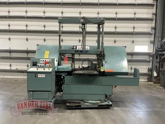 WF Wells 16" x 26" Dual Post Horizontal Saw, Model M-16-2