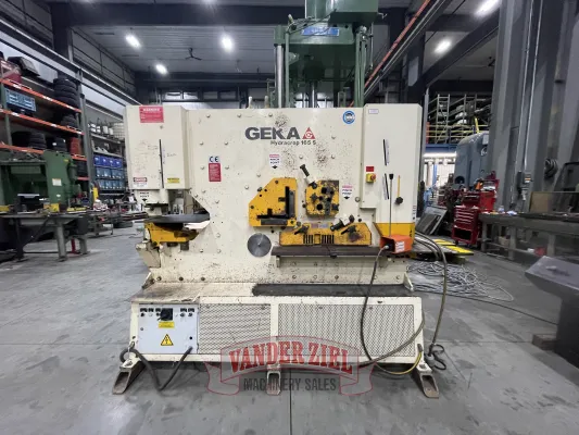 Geka 165 Ton Ironworker, Model 165S