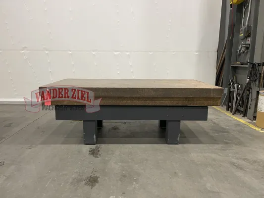 Granite Surface Plate, 96" x 48" x 33-1/2"