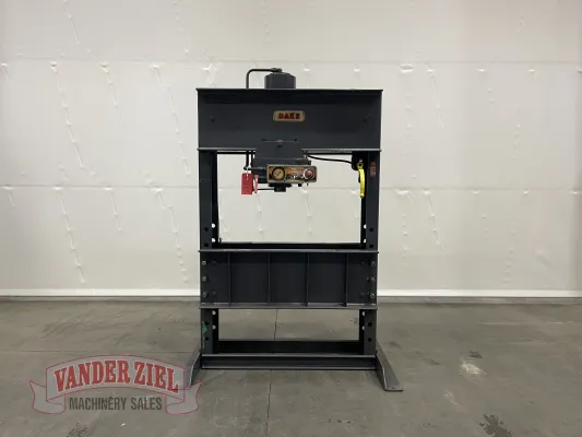 Dake 150 Ton Air Hydraulic H-Frame Press